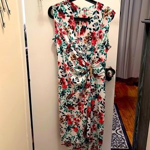 Calvin Klein, size 8, floral dress